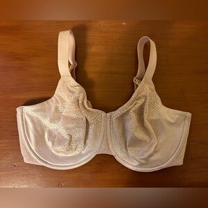 Wacoal Back Appeal Bra 36H Rose Dust
